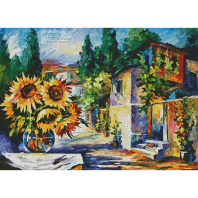 Greek Noon (Leonid Afremov)
