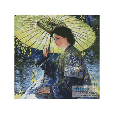 The Green Parasol (Guy Rose)