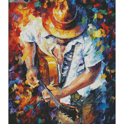 Guitar and Soul 2 (Leonid Afremov)