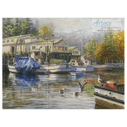 Gulls at the Marina (Nicky Boehme/ Art Licensing Int'l)