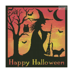 Halloween Witch Silhouette (Joni Prittie)