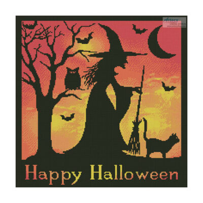 Halloween Witch Silhouette (Joni Prittie)