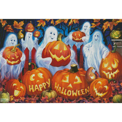 Happy Ghostly Halloween (Large) (Randy Wollenmann)