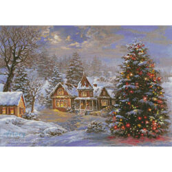 Happy Holidays Painting (Nicky Boehme/ Art Licensing Int'l)