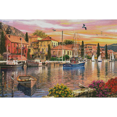 Harbour Sunset (Large) (Dominic Davison)