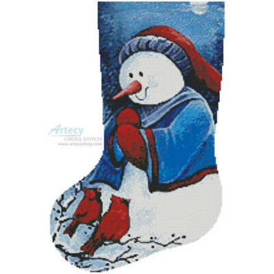 Hello Winter Friends Stocking (Left) (Jamie Carter)