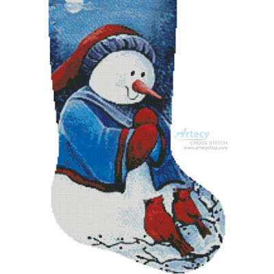 Hello Winter Friends Stocking (Right) (Jamie Carter)