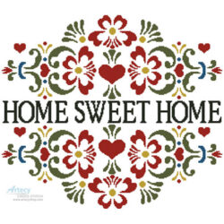 Home Sweet Home Floral (Joni Prittie)