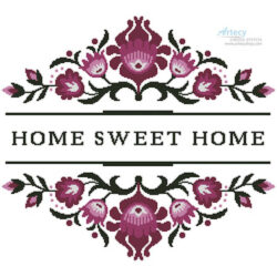 Home Sweet Home Polish Folk Art Design 3 (Ancymonic)