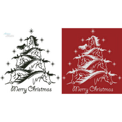 Horse Christmas Tree 2 (anelluk - Fotolia)