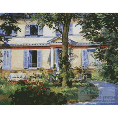 House at Rueil (Edouard Manet)