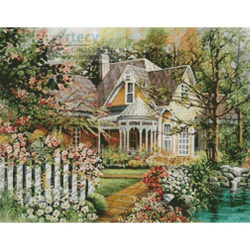 House with Picket Fence (Andres Orpinas and Cypress Fine Art Licensing www)