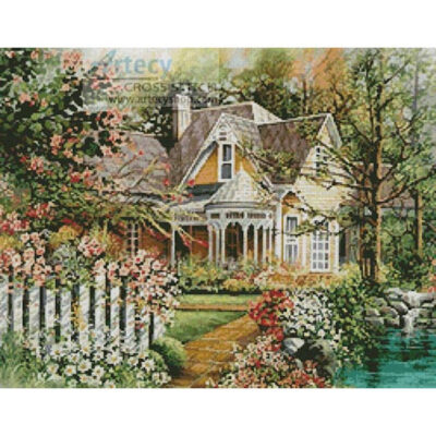 House with Picket Fence (Andres Orpinas and Cypress Fine Art Licensing www)