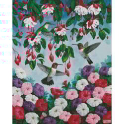 Hummingbird Heaven (Large) (Crista Forest)