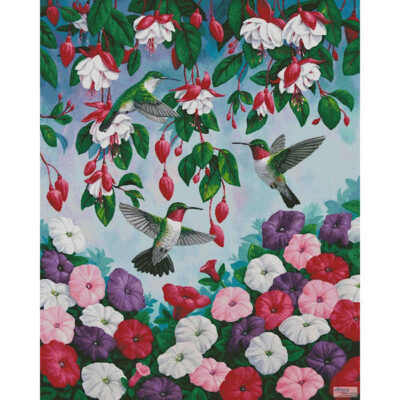 Hummingbird Heaven (Large) (Crista Forest)