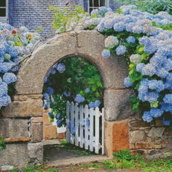 Hydrangeas Garden Gate (Xantana)