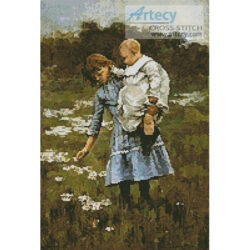 In a daisy field (The Athenaeum)