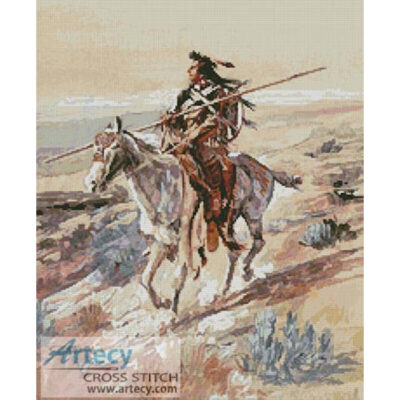 Indian with Spear (Art Renewal Centre)