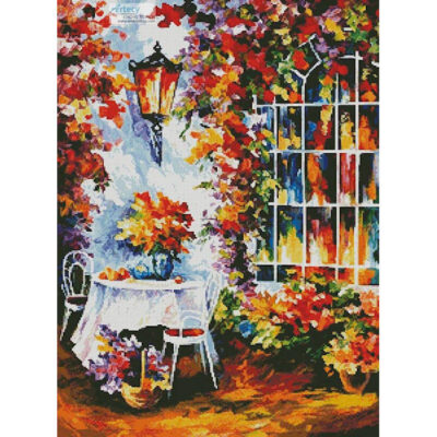 In the Garden Painting (Leonid Afremov)