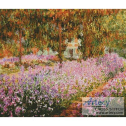 The Irises in Monet's Garden 2 (Claude Monet)