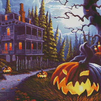 Jack-o-Lantern Lane (Crop 2)  (Geno Peoples/artlicensing)