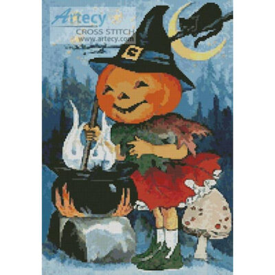 Jack O'Lantern Witch (Vintagerio)