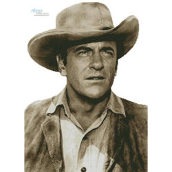 James Arness (Sepia)