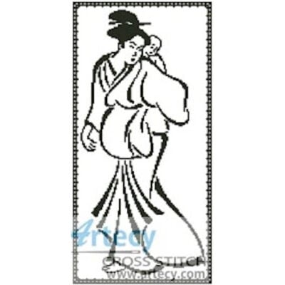 Japanese Lady 3 (http://www.iclipart.com)