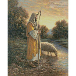 Jesus and Sheep (Jon McNaughton/Art Licensing Int'l)
