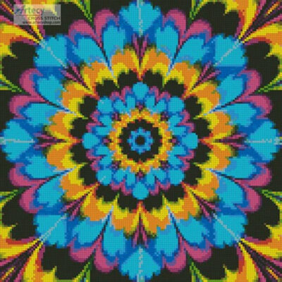 Kaleidoscope 3 (Crop) (Maklay62 - Pixabay)