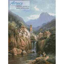Vue de Kanderstein, Tyrol (Charles E Kuwasseg)