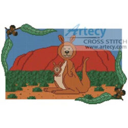 Kangaroo Teddy Border 1