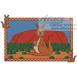 Kangaroo Teddy Border 2