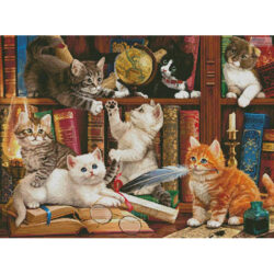 Kittens in the Library (Image World)