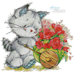 Kitty with Cart (Lena Faenkova)