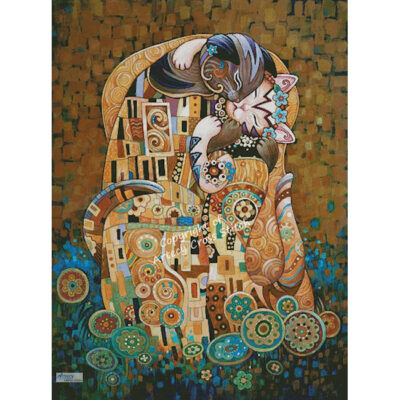 Kleo Kats The Kiss (Large) (Marjorie Sarnat)