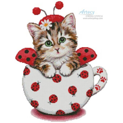 Ladybug Kitty Cup (Kayomi Harai)