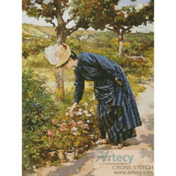 The Lady in a Garden (Art Renewal Centre)