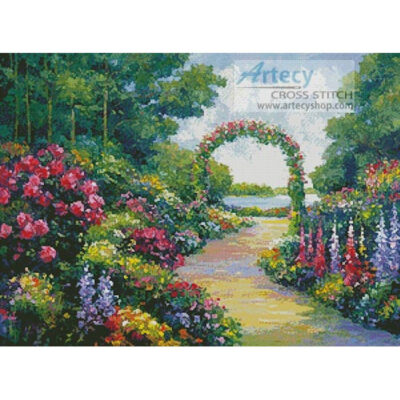 Lakeside Arbor (John Zaccheo/ Art Licensing Int'l)