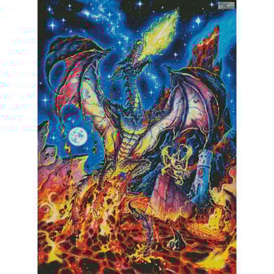 Lava Dragon (Large) (Richard Kelly)