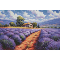 Lavender Farm (Large) (T Clarke using Midjourney AI)