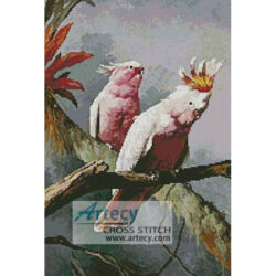 Leadbeater Cockatoos (Art Renewal Centre)