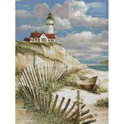 Lighthouse with deserted Canoe (T. C. Chiu)