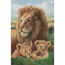 Lion and Cubs (Luis Bargallo)