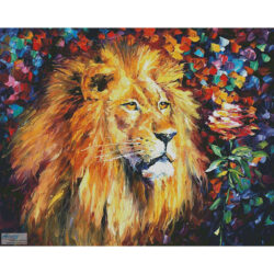 Lion of Zion (Large) (Leonid Afremov)