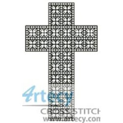 Little Blackwork Cross