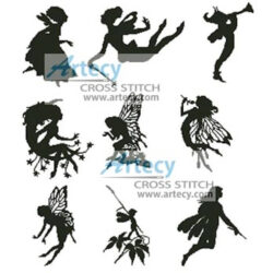 Little Fairy Silhouettes