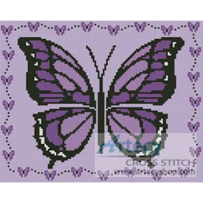 Little Purple Butterfly Sampler