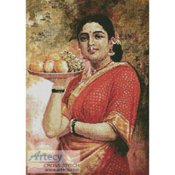 The Maharashtrian Lady (Raja Ravi Varma)