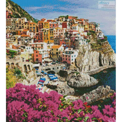 Manarola Village, Cinque Terre (Crop) (Freesurf)
